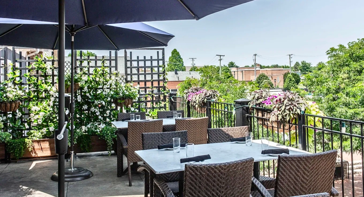 patio at Mezzo in Dublin, OH
