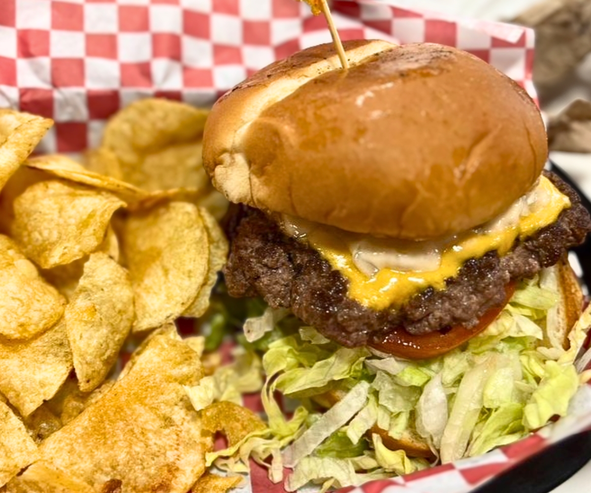 Smash Burger at PJ'S Corner Grill in Coeur d'Alene, Idaho
