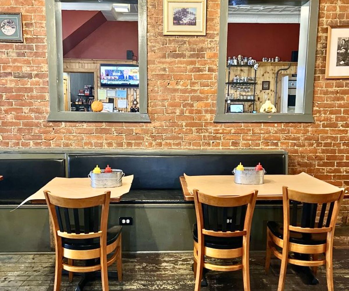 interior of Twin Archer Brewpub in Muncie, Indiana