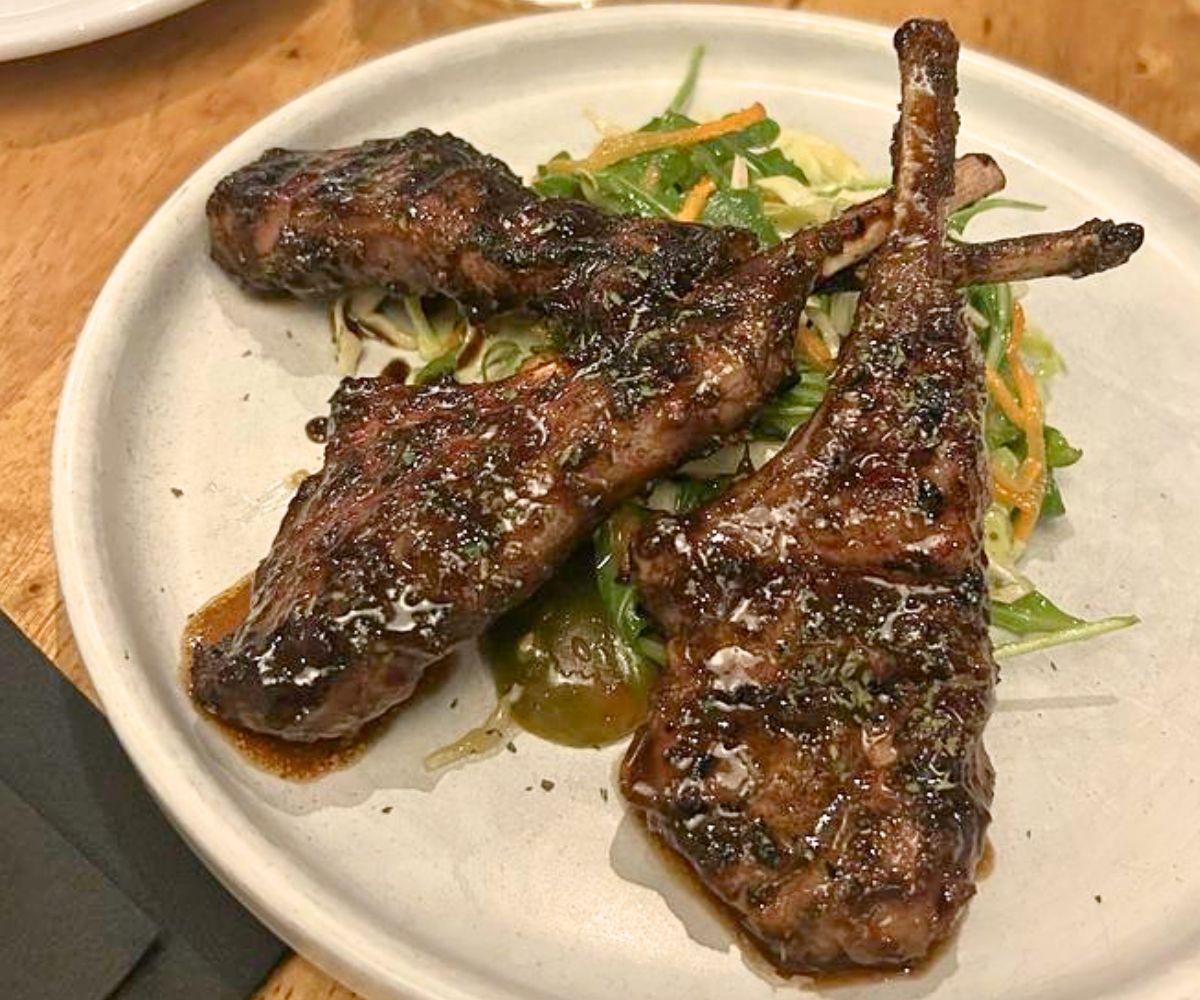 Lamb Lollipops at Stäge Kitchen & Bar in Peachtree Corners, GA