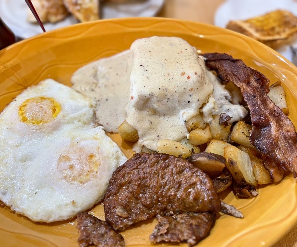 Country Plate at Big House Cafe in Casa Grande, Arizona