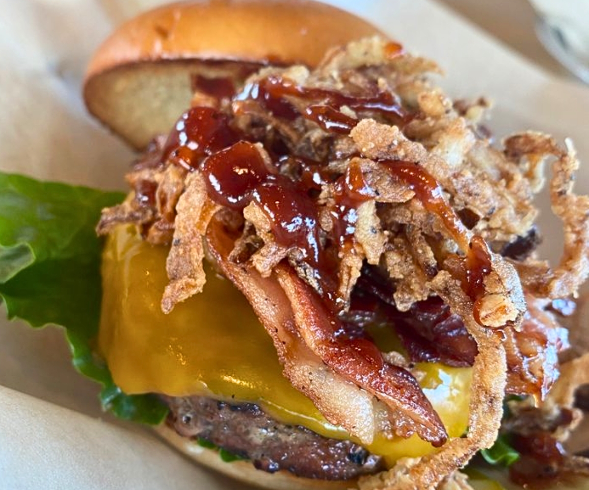 BBQ Burger at Hook Burger in Oxnard, CA