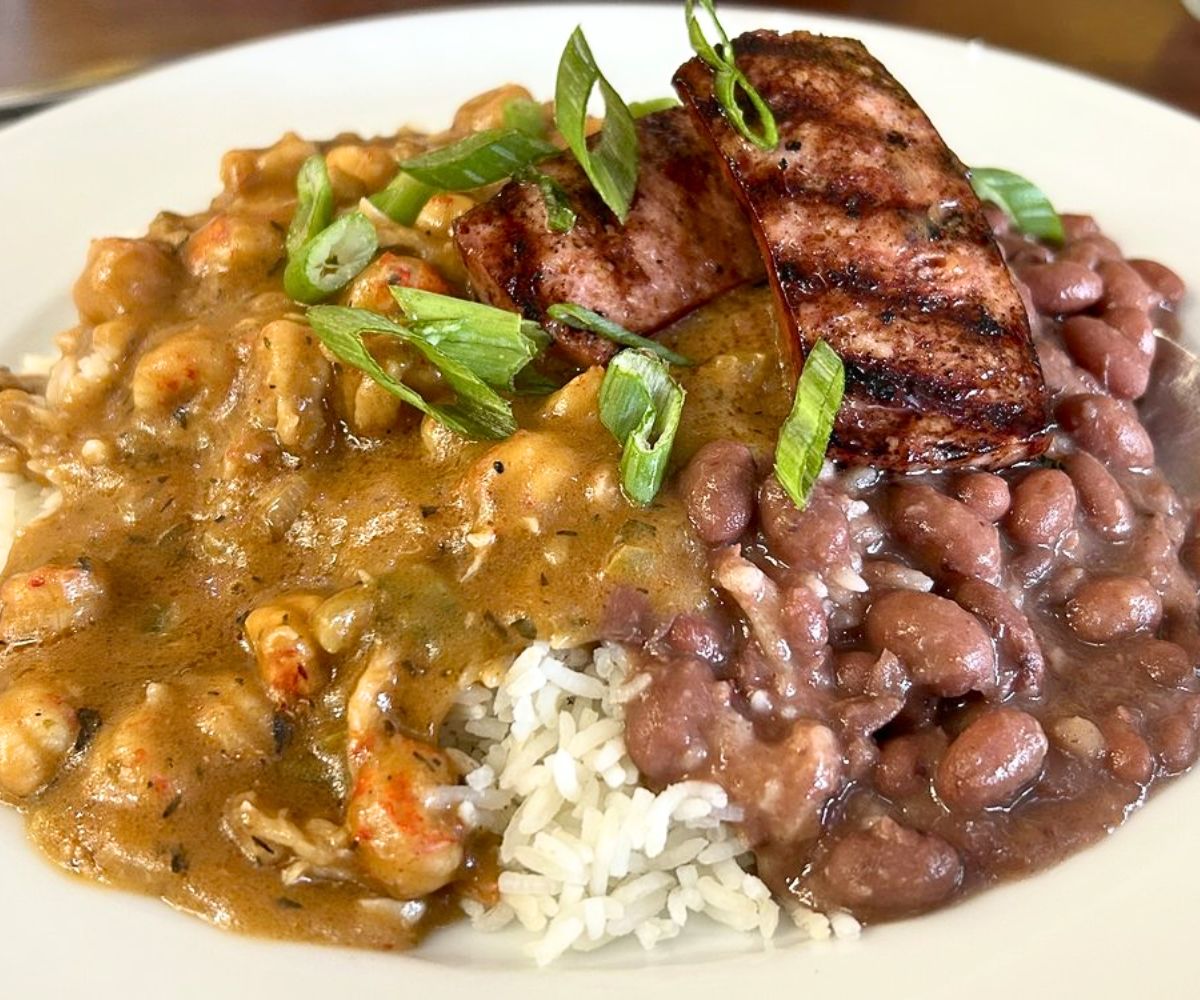 Zydeco Plate at Po' Boys Creole Restaurant in Milton, DE