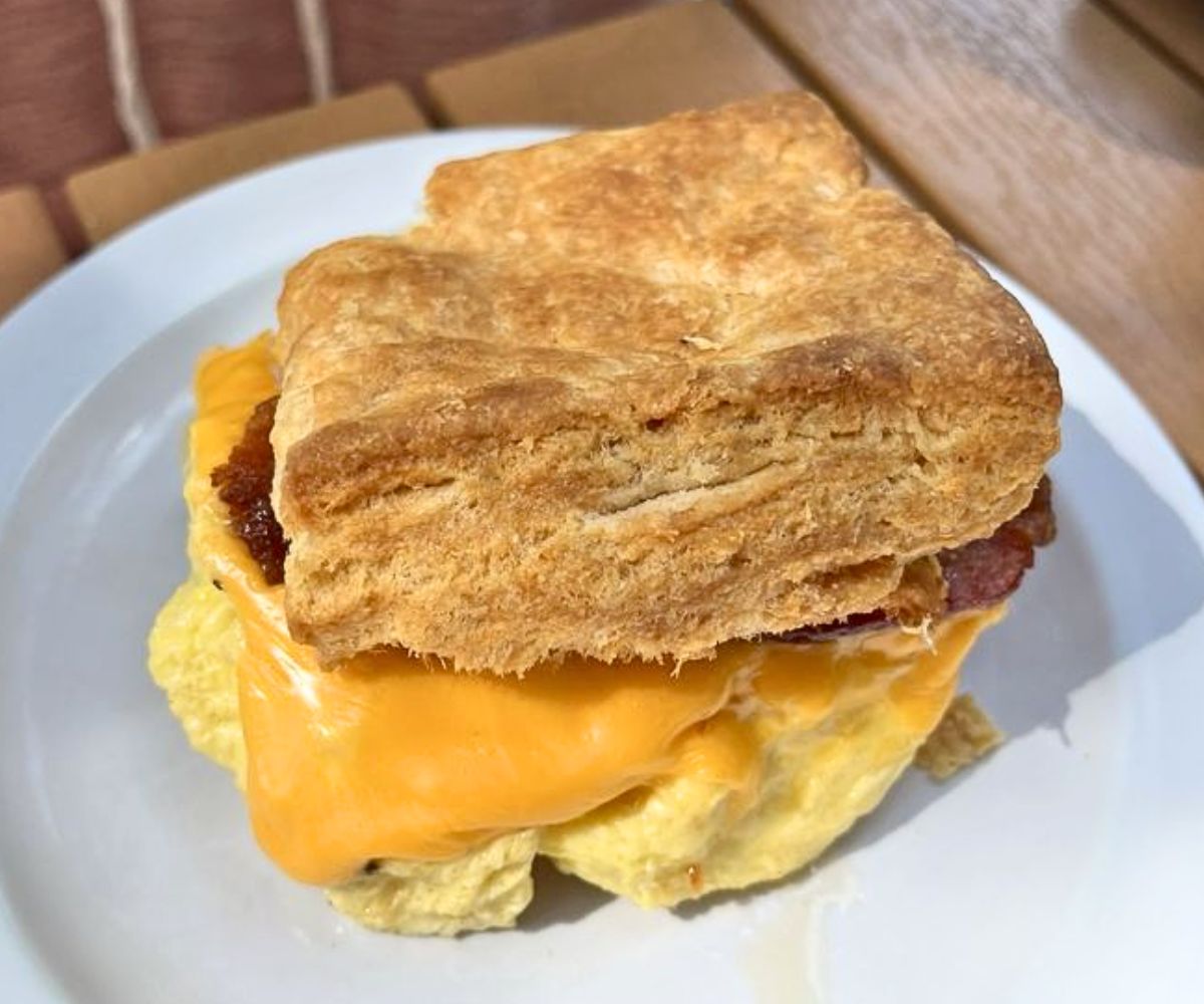 Build-Your-Own Biscuit Sandwich at A Place At The Table in Raleigh, North Carolina