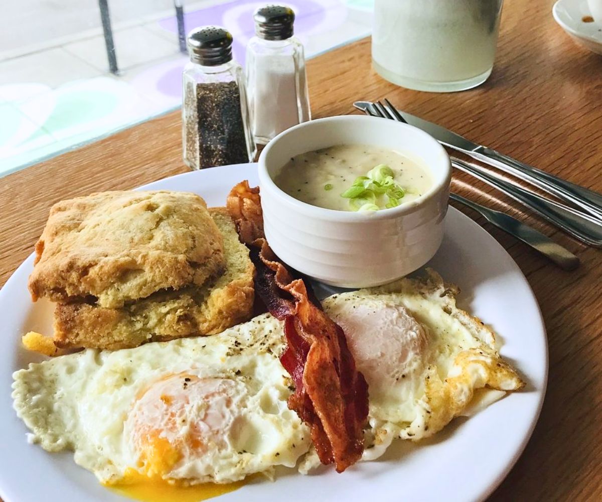 breakfast at A Place At The Table in Raleigh, North Carolina