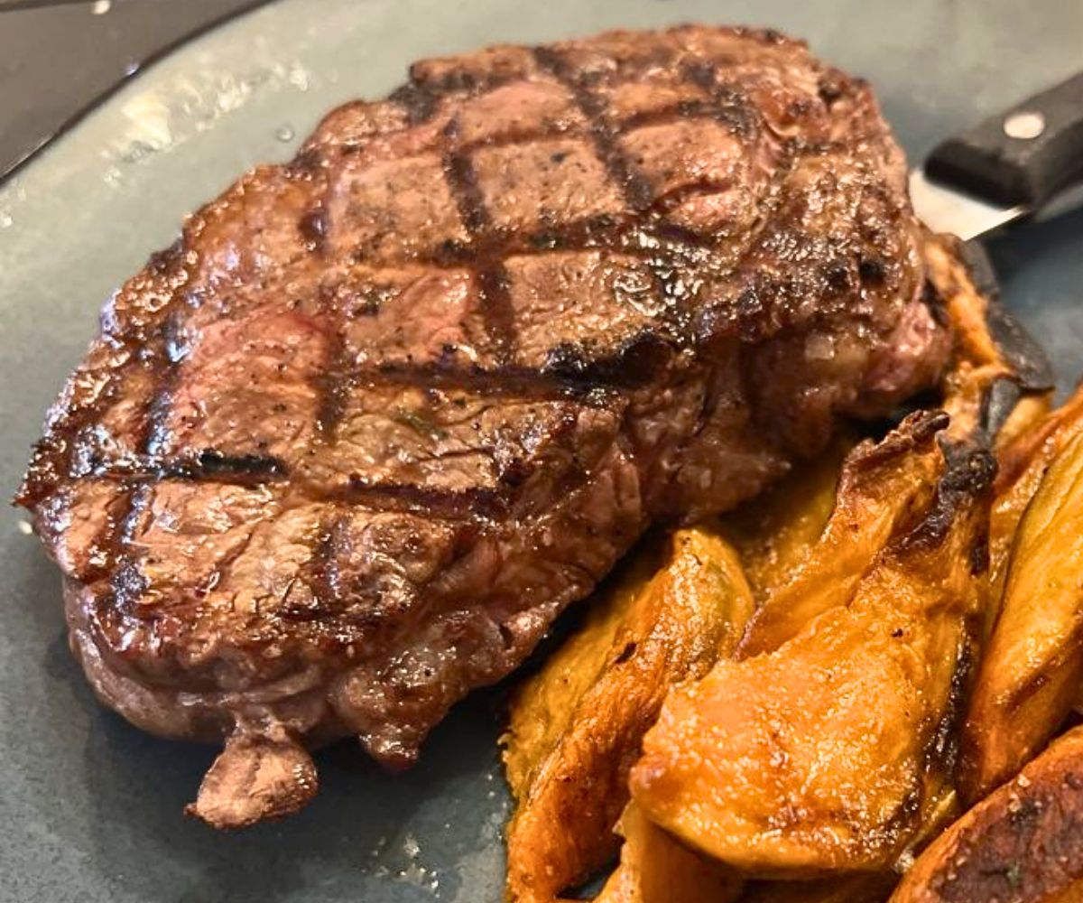 Bison Ribeye at Deadwood Social Club in Deadwood, South Dakota