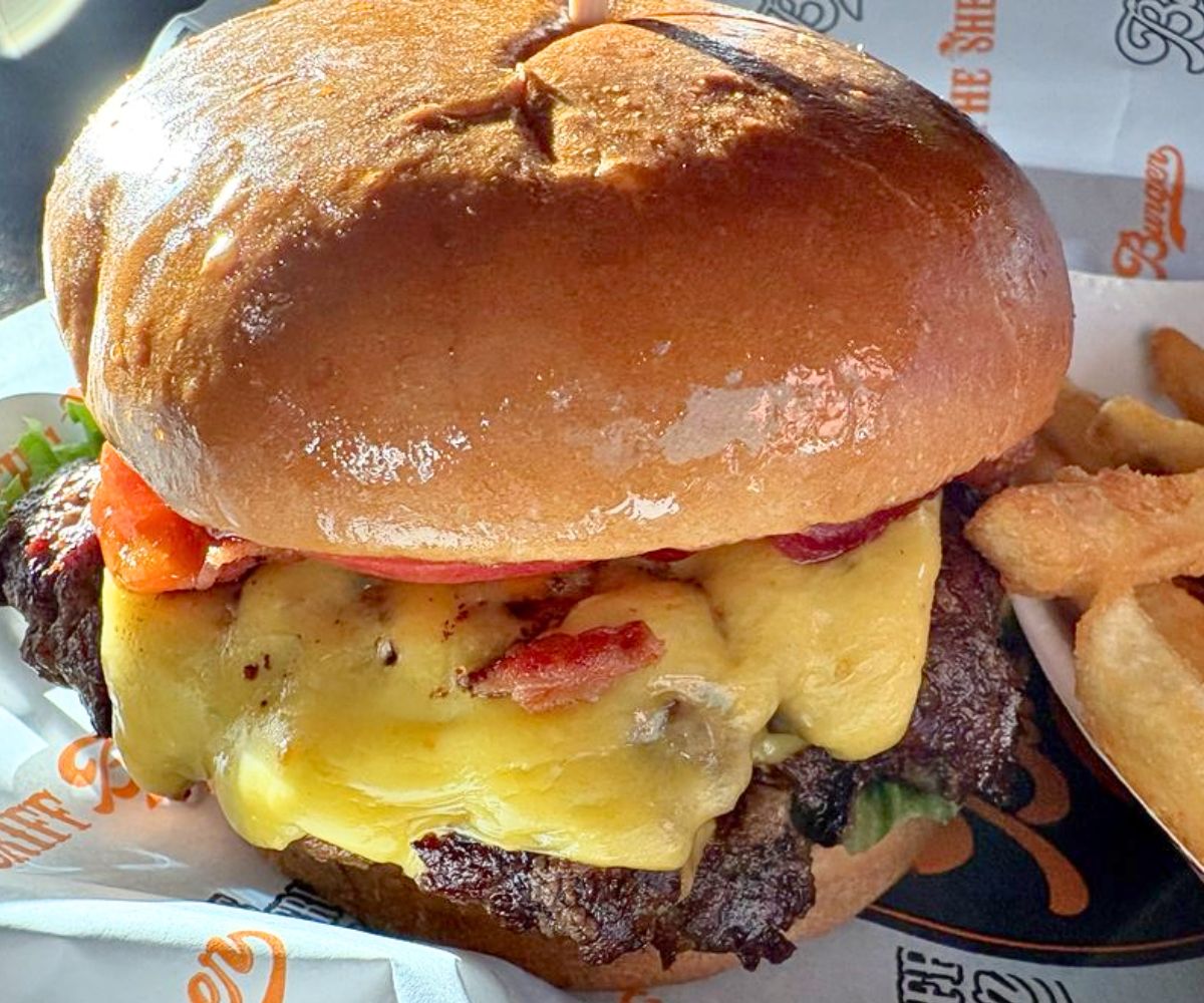Colombian Burger at The Sheriff Burger in Simpsonville, SC