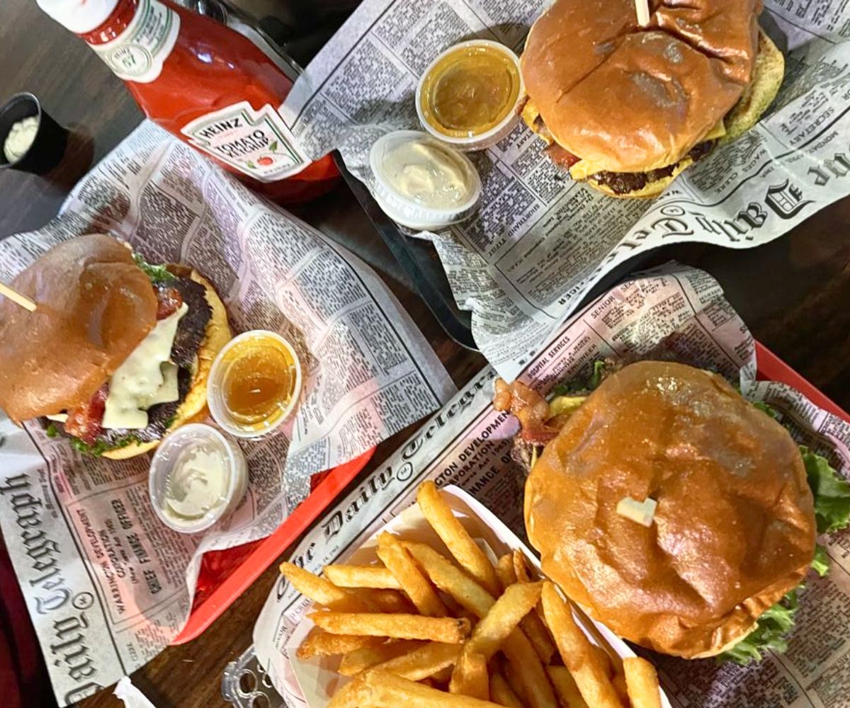 burgers at The Sheriff Burger in Simpsonville, SC