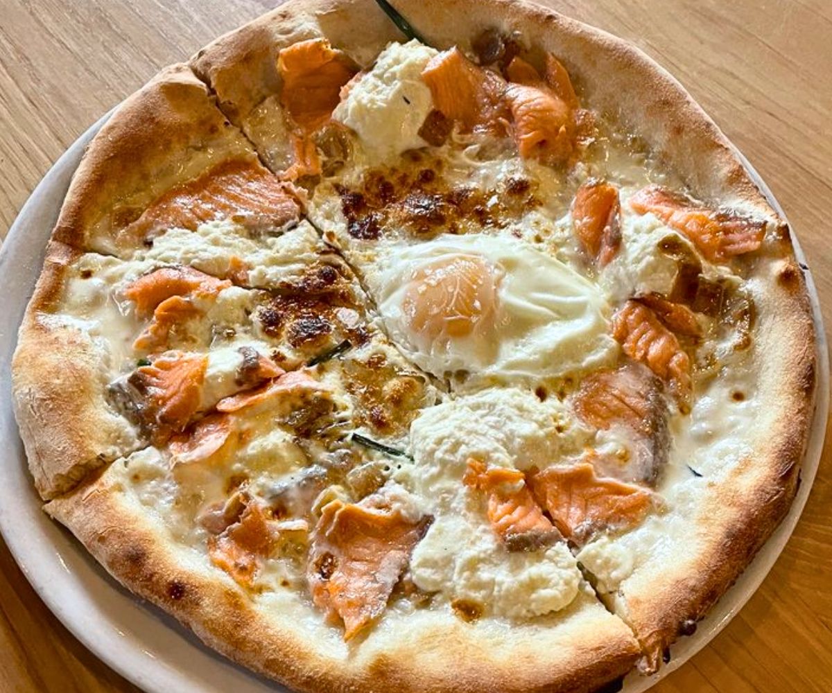 Smoked Salmon at Maialina Pizzeria Napoletana in Moscow, Idaho