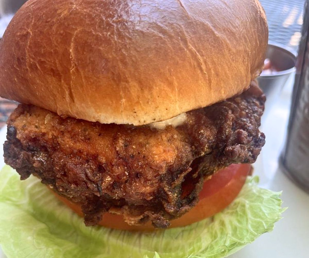 Fried Chicken Sandwich at The Main House in St. Charles, MO