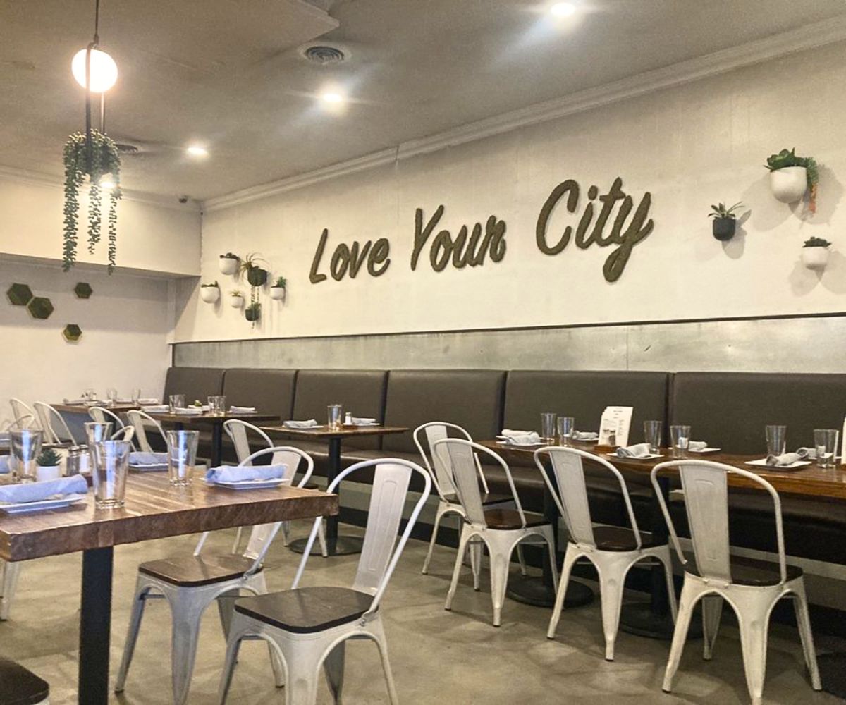 interior of Root'd Cafe in Cottonwood Heights, Utah