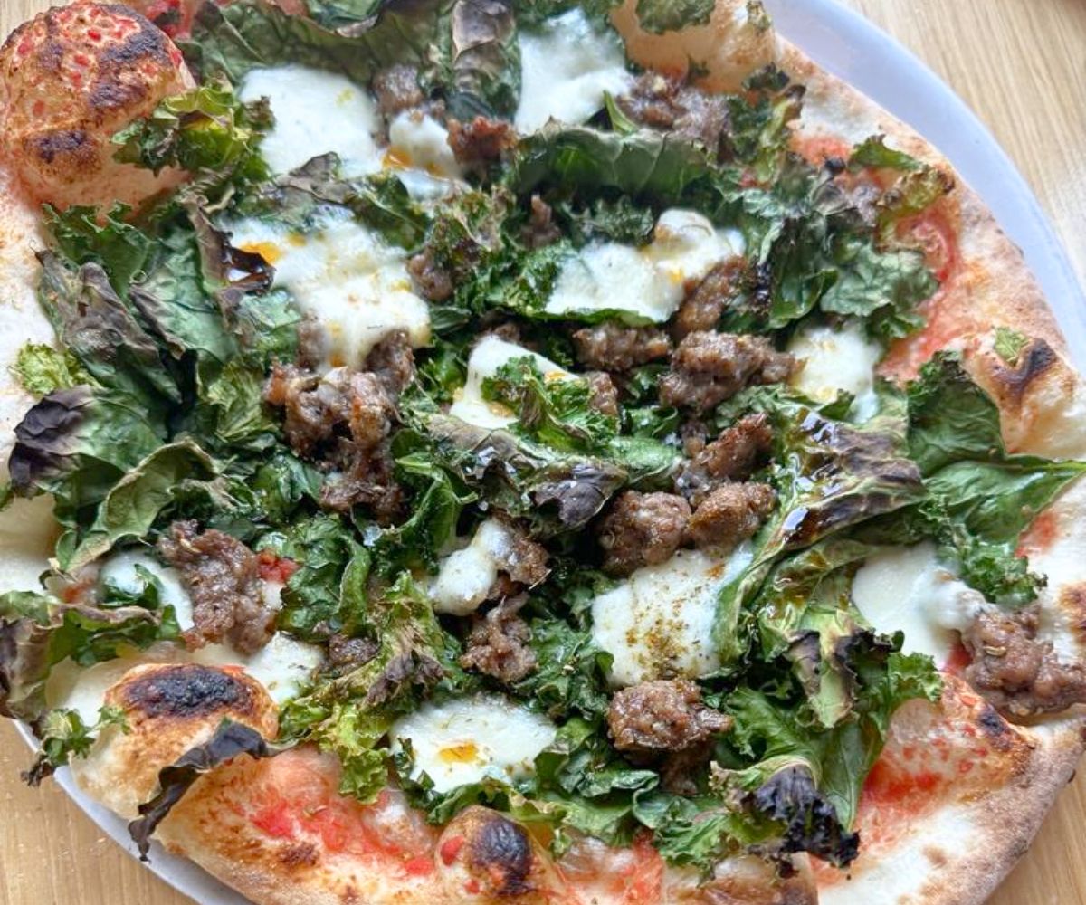 Salsiccia at Maialina Pizzeria Napoletana in Moscow, ID