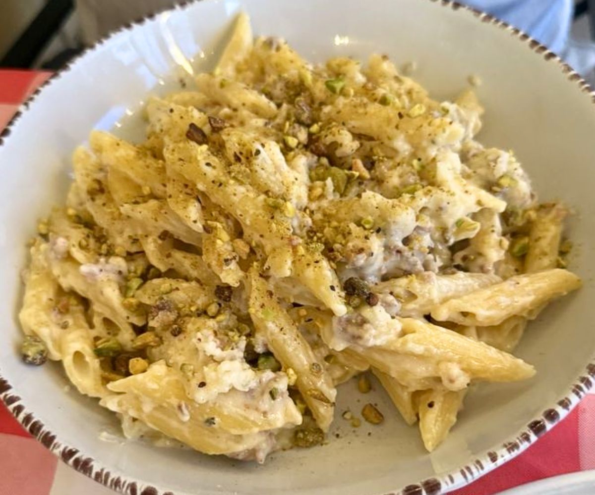 Four Cheese Pasta at Trattoria Bella in Palm Bay, Florida