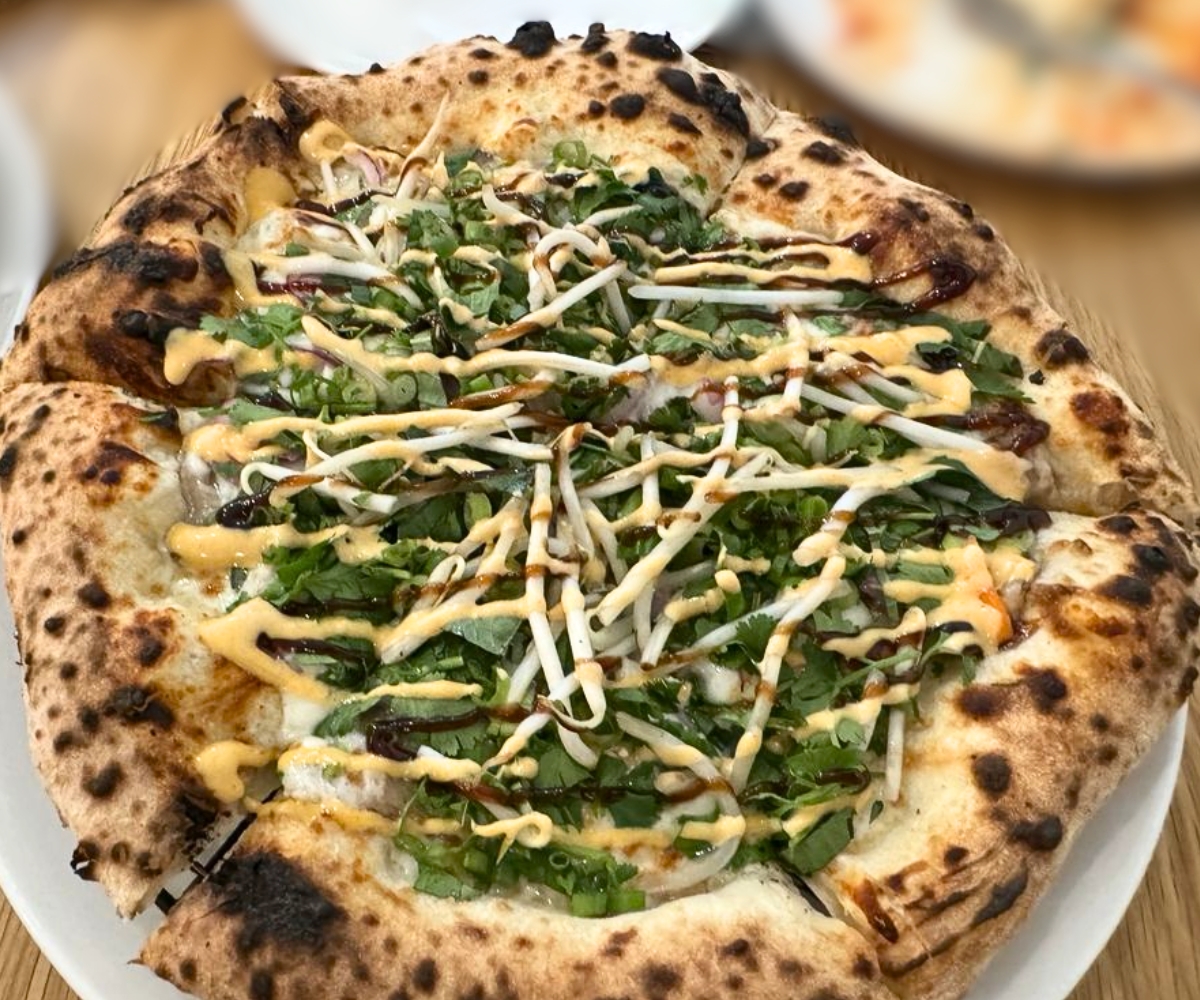 Pho Pizza at Hapa Pizza in Beaverton, OR