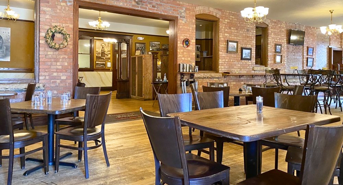interior of Deadwood Social Club in Deadwood, SD