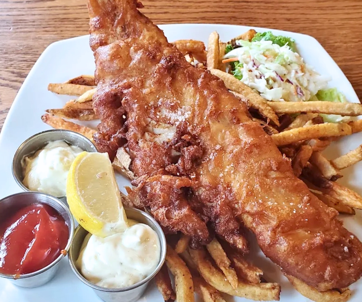 Fish and Chips at Cornerstone Pub & Kitchen in Barre, Vermont