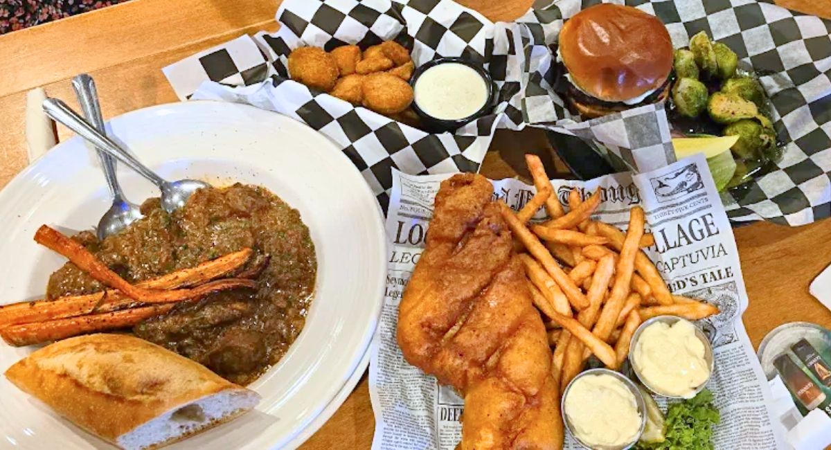 dishes at Callahan's Pub & Grille in Enid, OK