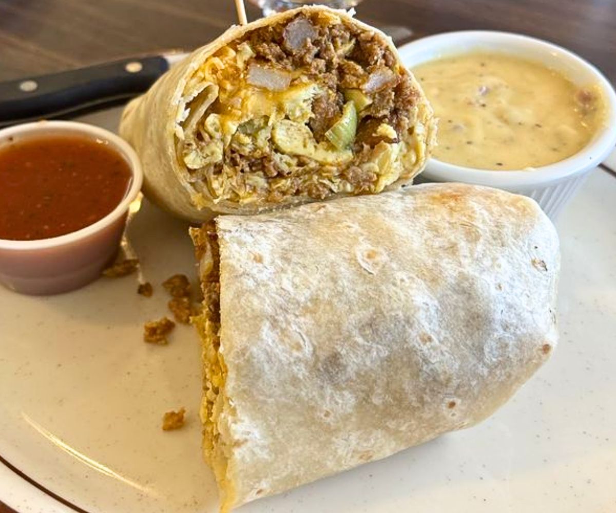 Basque Burrito at Villa Basque Café in Carson City, NV