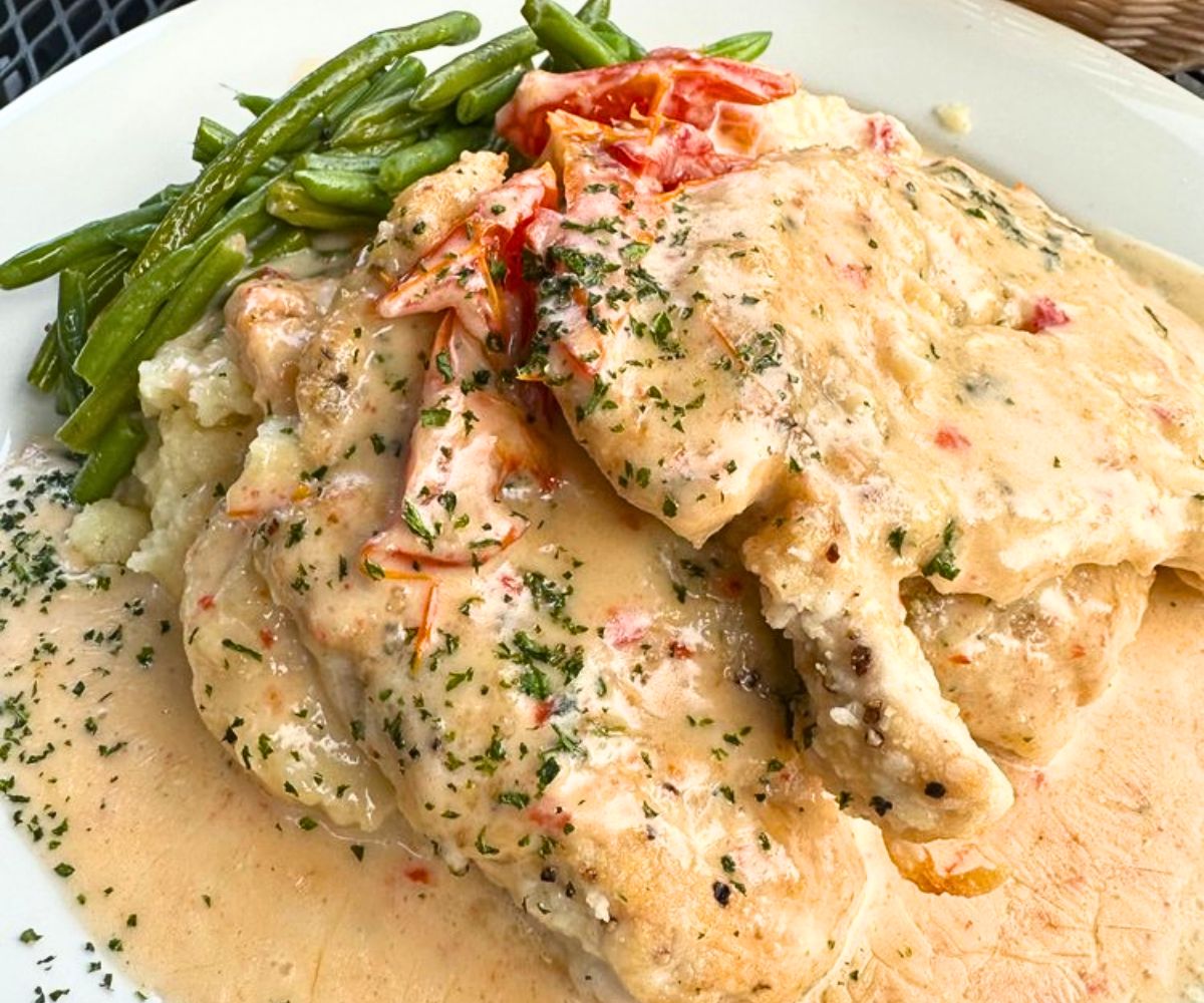 Wedding Chicken at Cork Bar & Restaurant in Wilkes-Barre, PA