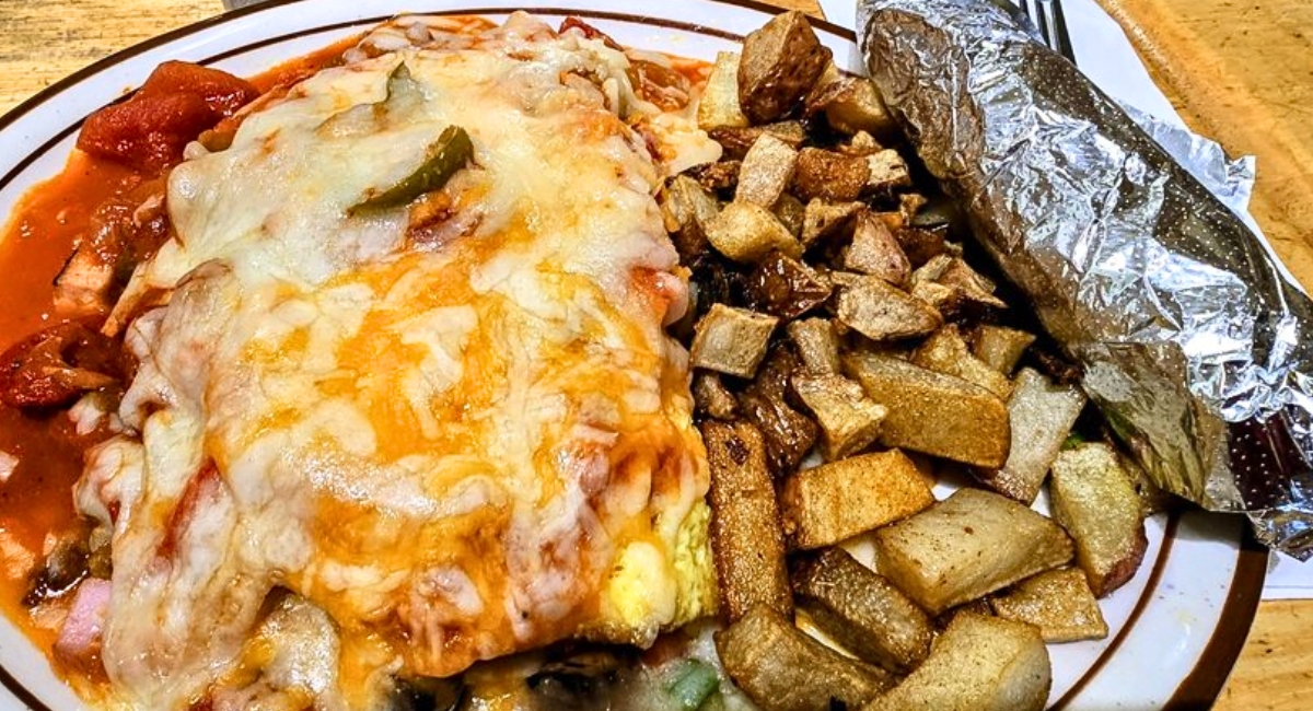 Chorizo Omelette at Villa Basque Café in Carson City, NV