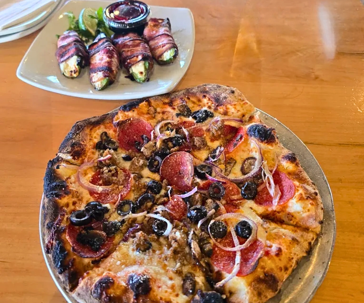 pizza at Pizza Carrello in Gillette, Wyoming