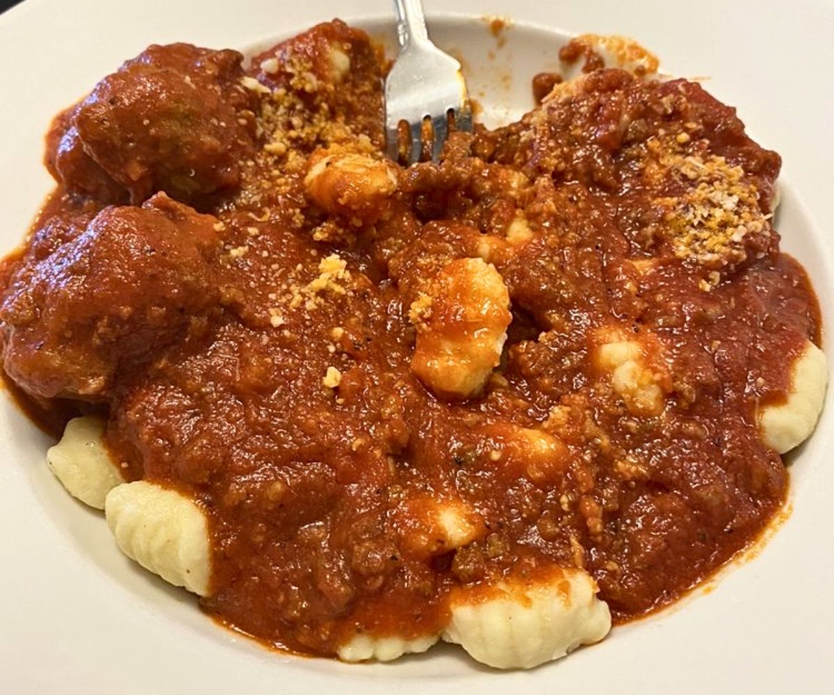 Muriale's Gnocchi at Muriale’s Italian Kitchen in Fairmont, West Virginia