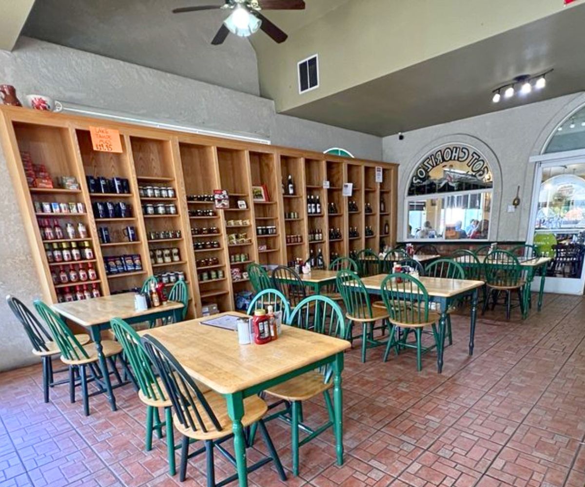 interior of Villa Basque Café in Carson City, NV