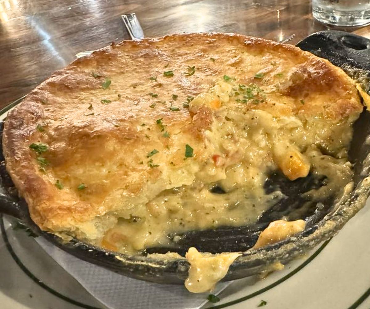 Louisiana Poulet Pot Pie at Elsie's Plate & Pie in Baton Rouge, LA