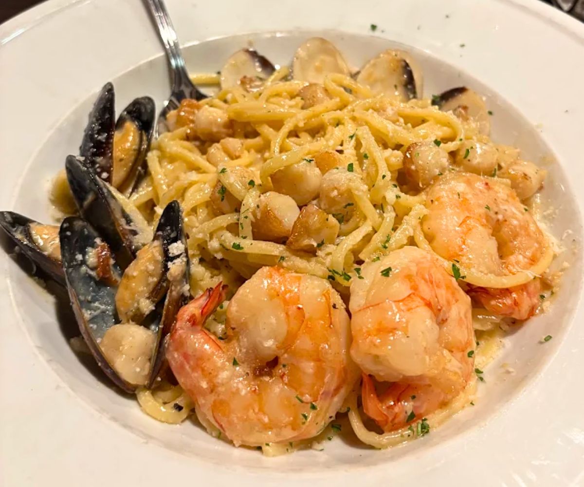 pasta at Muriale’s Italian Kitchen in Fairmont, WV