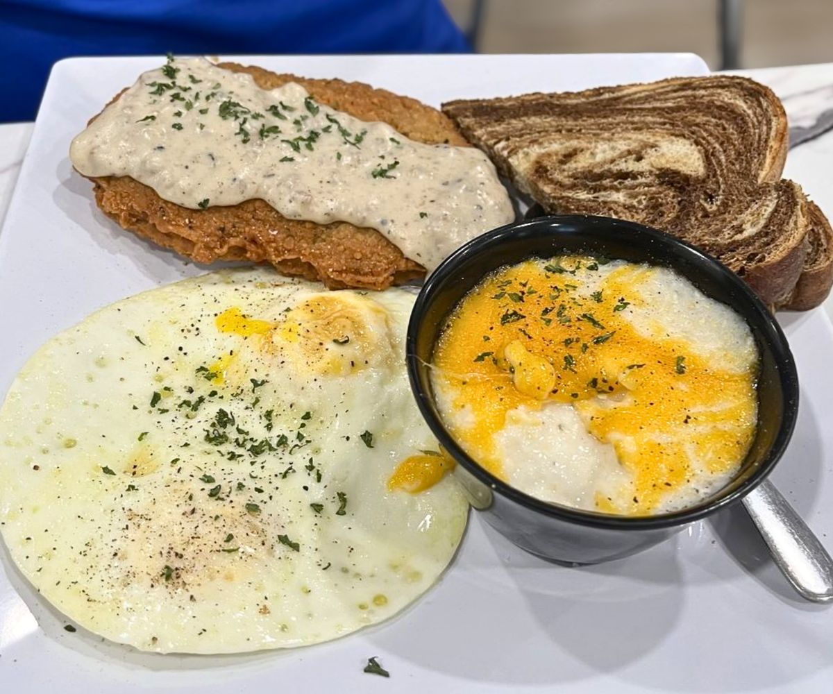 Chicken Fried Steak at Hart + Soul Cafe in Cape Coral, FL