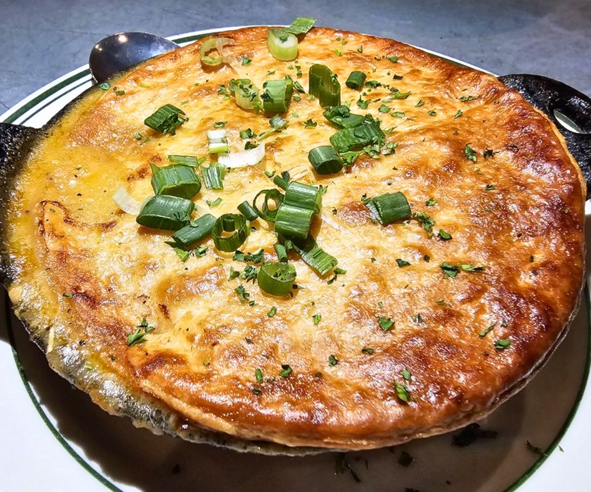 Seafood Pot Pie at Elsie's Plate & Pie in Baton Rouge, LA