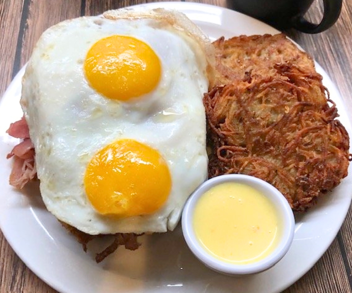 Monte-Carlo Benedict at Bramble Breakfast and Bar in Broken Arrow, Oklahoma