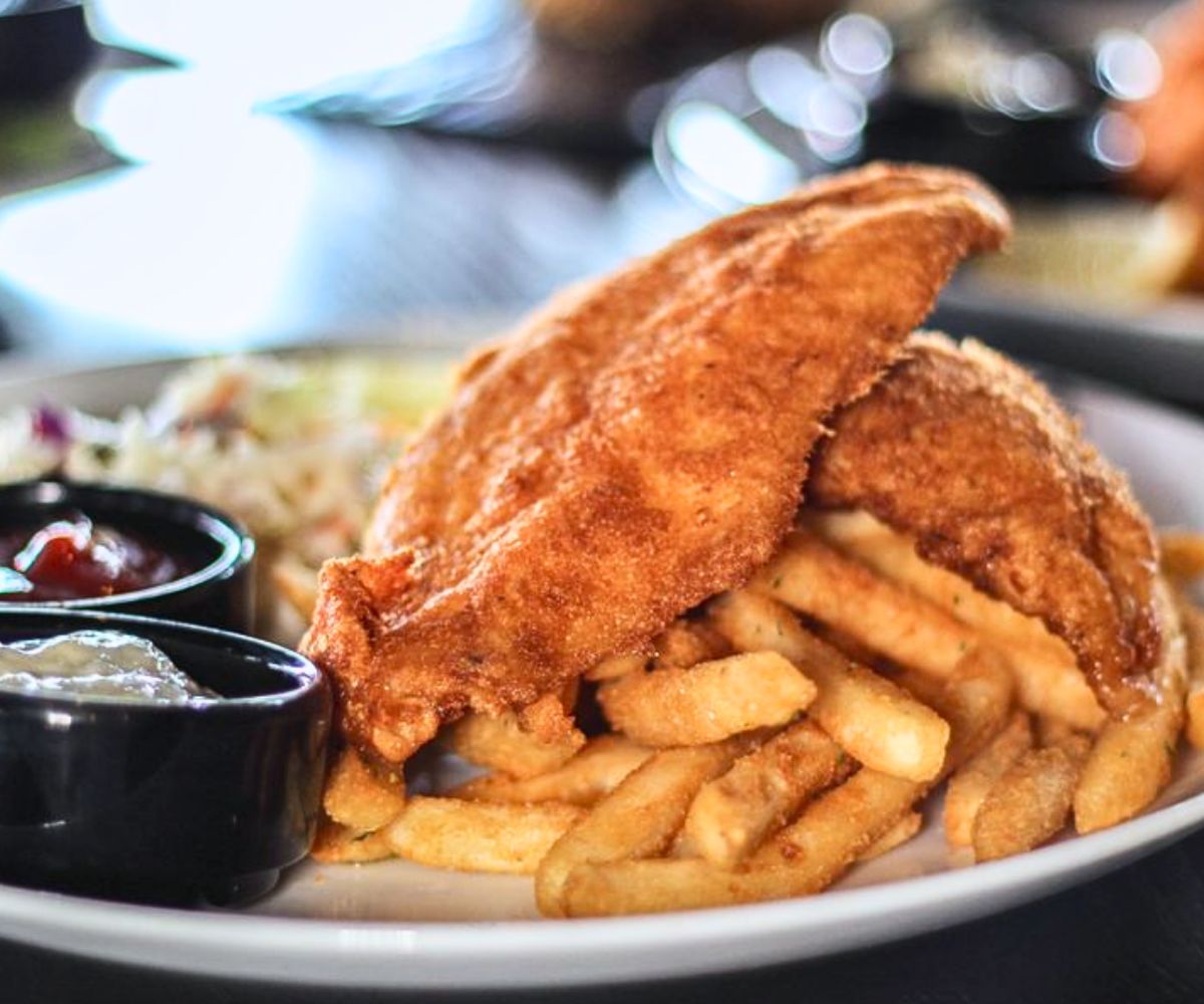 Fish and Chips at Lucky Fins in Greeley, Colorado