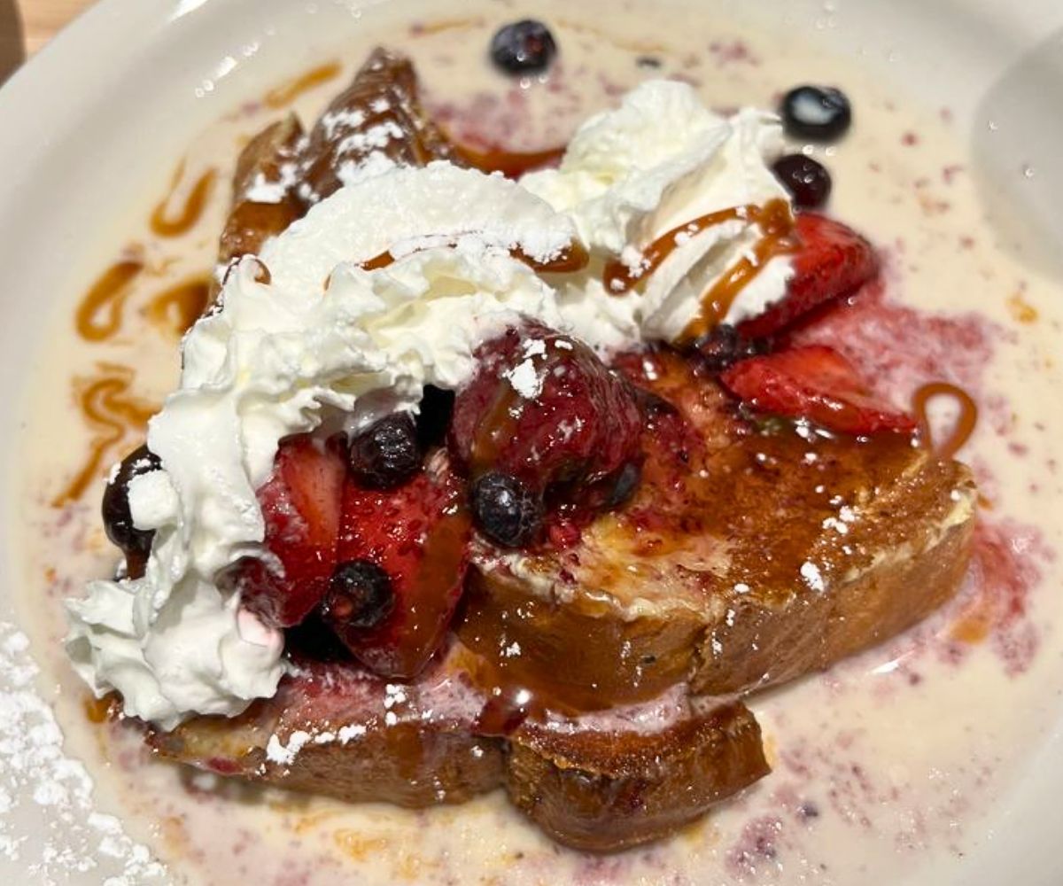 Tres Leches French Toast at Wholey Granoly in Bolingbrook, Illinois