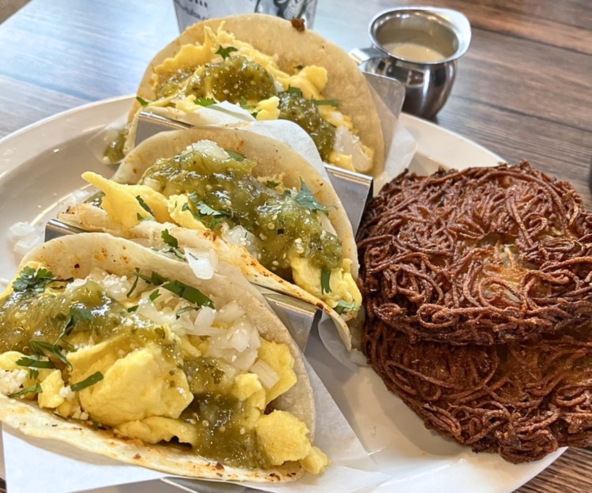 Breakfast Tacos at Bramble Breakfast and Bar in Broken Arrow, OK