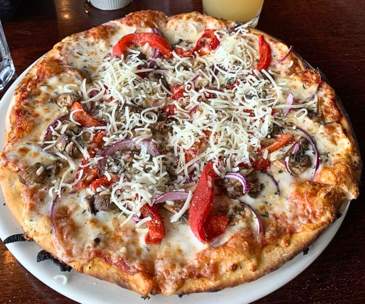 Venezia Pie at Sarducci's in Montpelier, VT