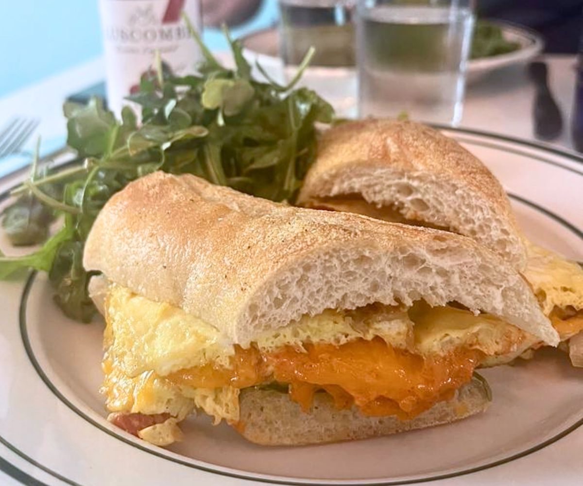 Jalapeno Egg Scramble Sandwich at Parker in West New York, New Jersey