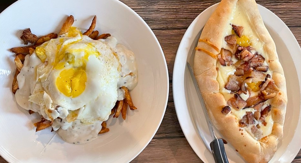 dishes at Bramble Breakfast and Bar in Broken Arrow, OK