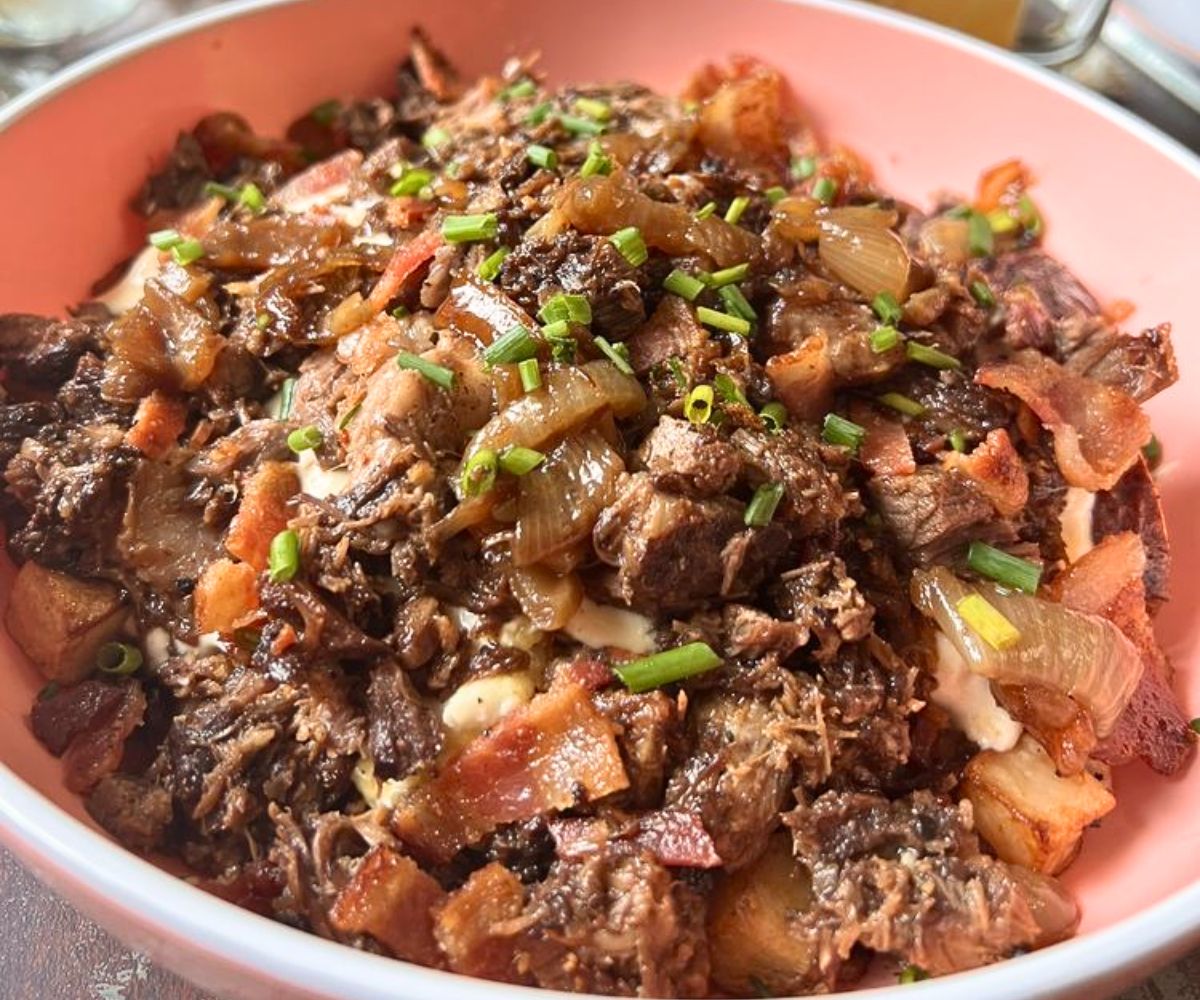 Short Rib Cheesy Breakfast Bowl at The Canning House in Forty Fort, PA