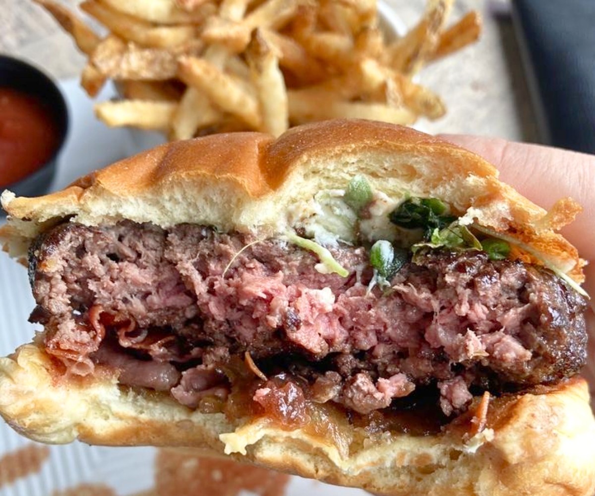 Wine Jam Wagyu Burger at Charbar in Hilton Head Island, SC