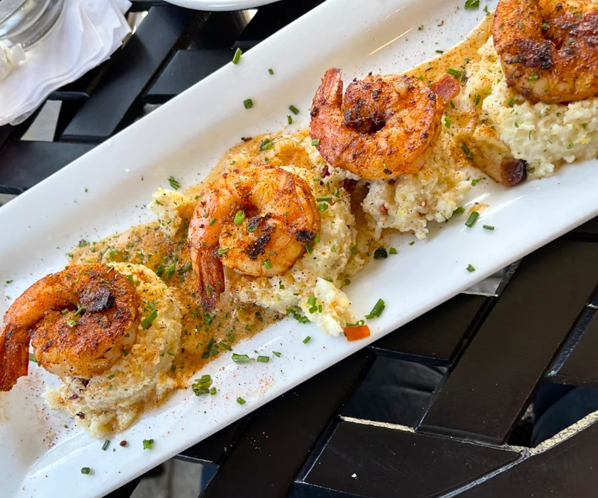 Shrimp and Grits at Miss Shirley's Cafe in Baltimore, Maryland
