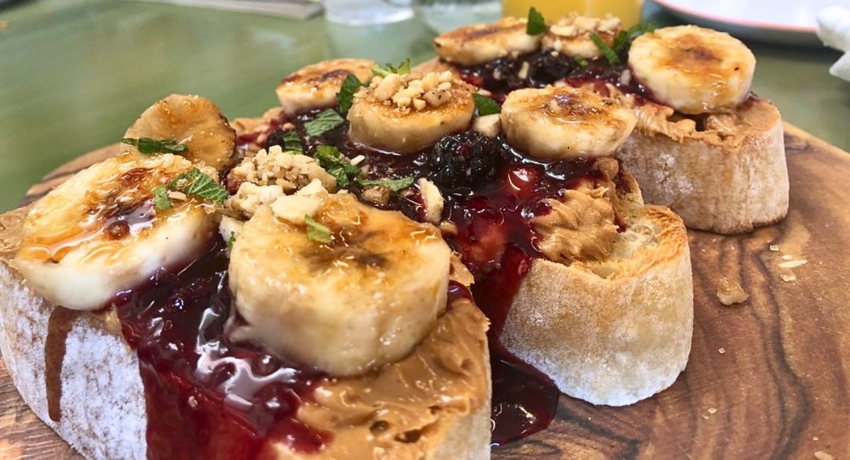 Brûlée PBJ Toast at The Canning House in Forty Fort, Pennsylvania