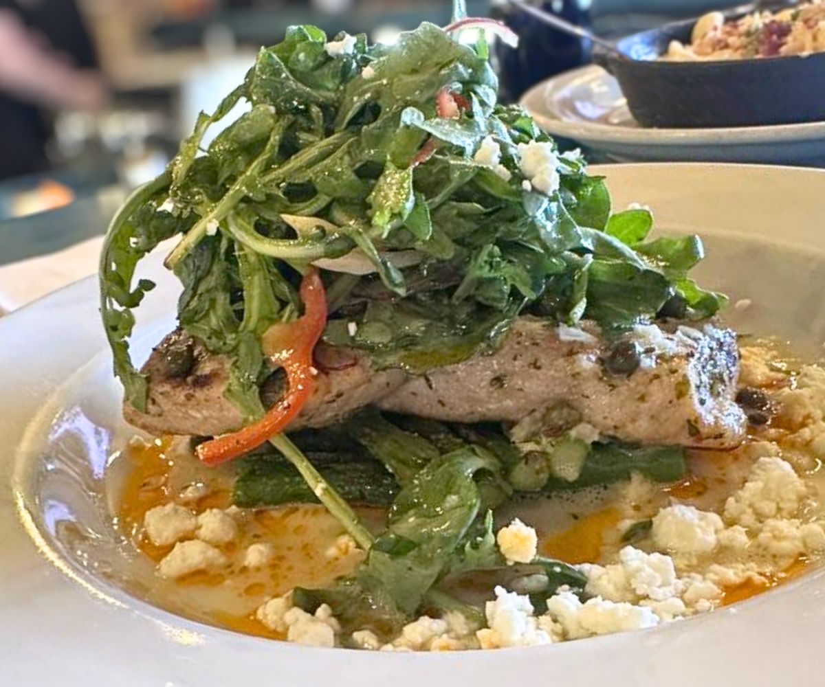 Lemon Caper Mahi Mahi at Lucky Fins in Greeley, Colorado
