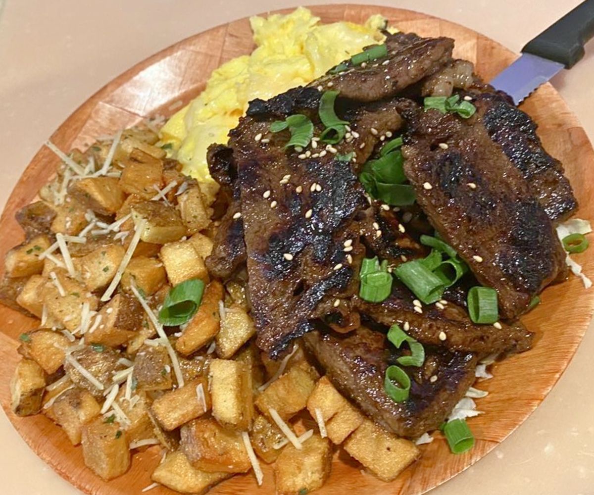 'Ono Kalbi Breakfast Plate at My Cafe in Kapolei, Hawaii