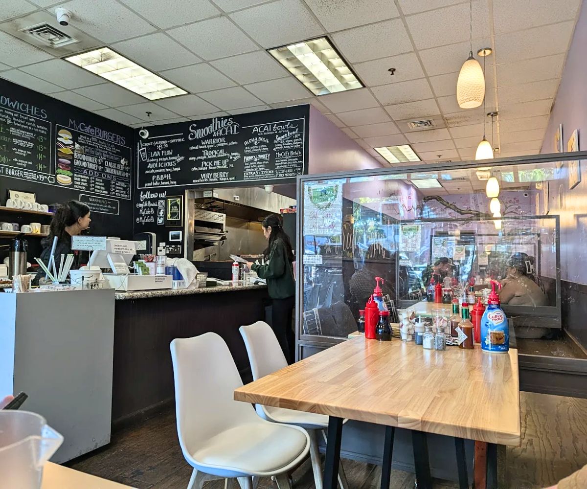 interior of My Cafe in Kapolei, Hawaii