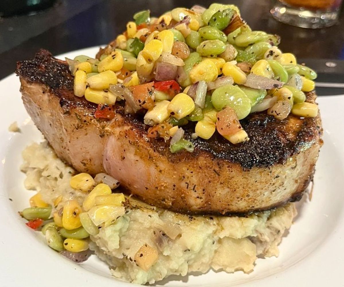 Pork Chop at The Stave in Frankfort, KY