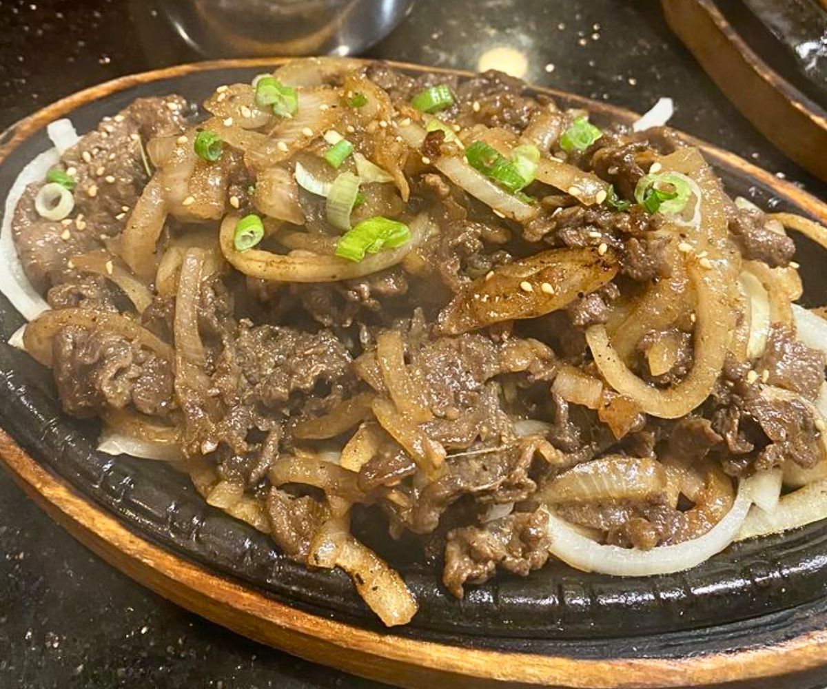 Bulgogi Beef at Koriander in Corvallis, Oregon