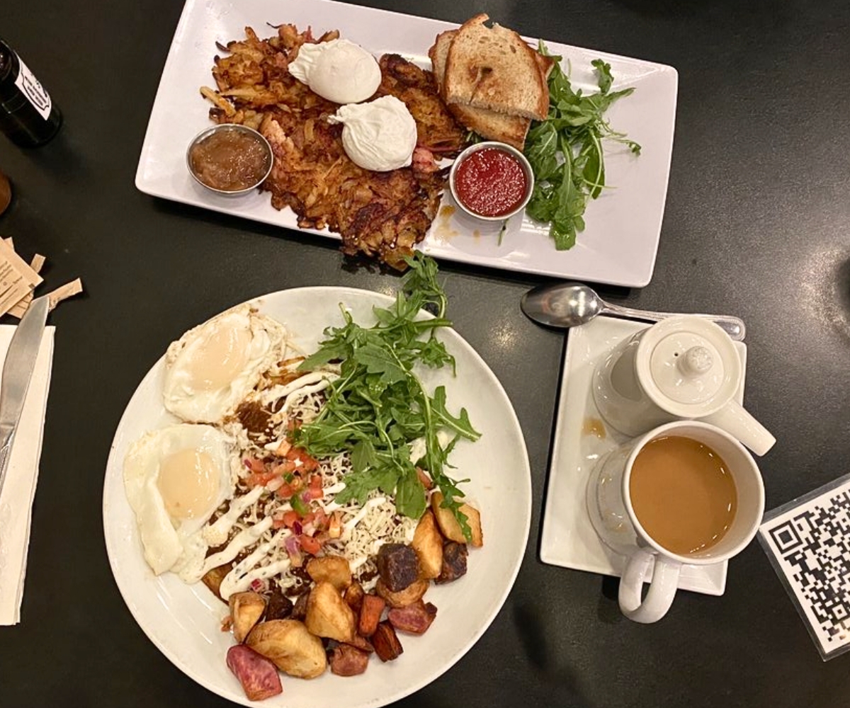 breakfast at Jam! in Bozeman, MT