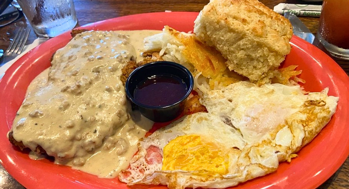 Chicken Fried Steak at The Chef in Manhattan, KS