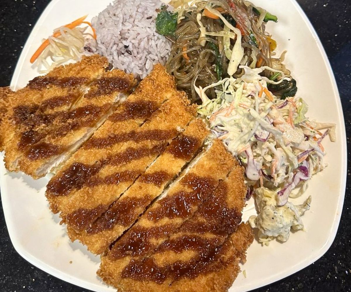 Chicken Katsu at Koriander in Corvallis, OR